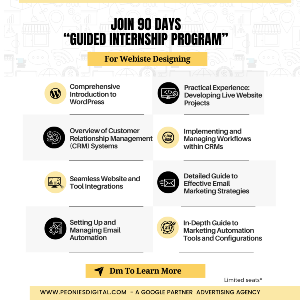 Internship in Website Designing - Image 2